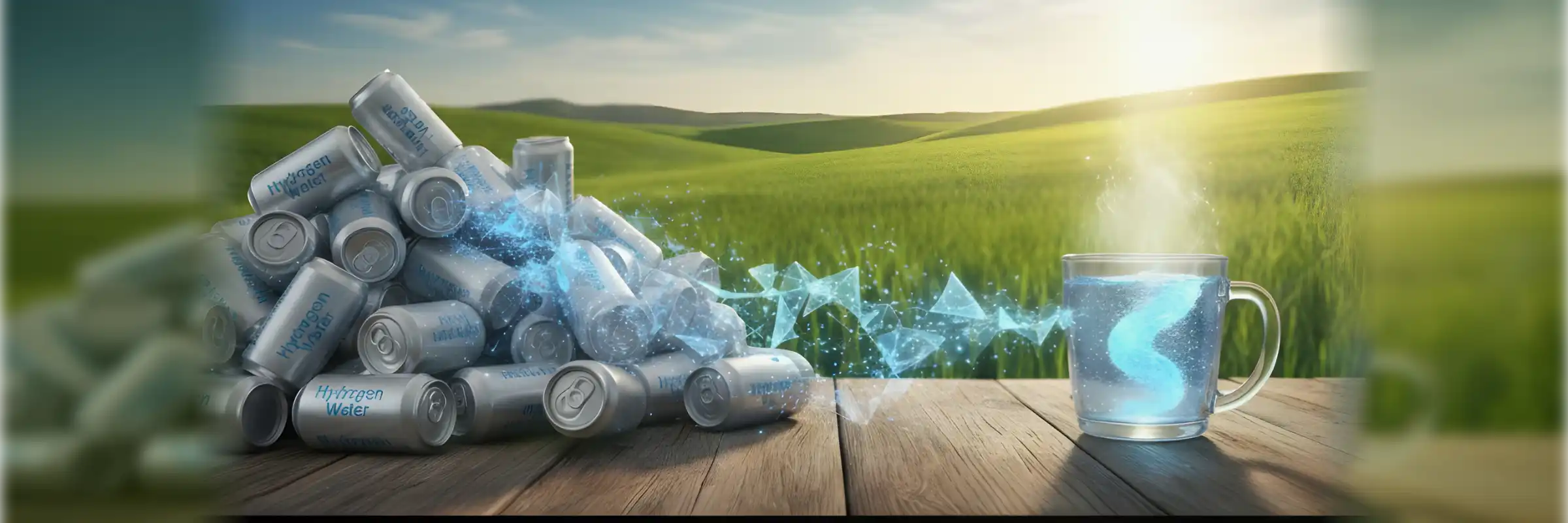 H2Liteの水素量：水素水を遥かに超える圧倒的な水素量